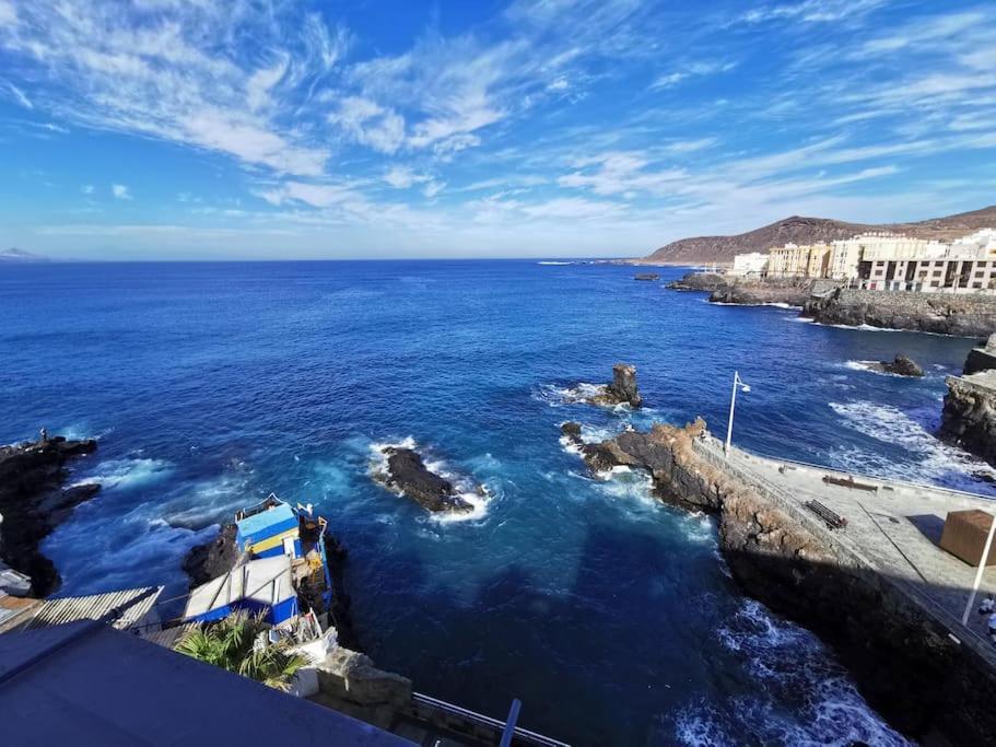 Canteras, La Puntilla, Casa De Playa Sobre El Mar Las Palmas de Gran Canaria Exterior foto